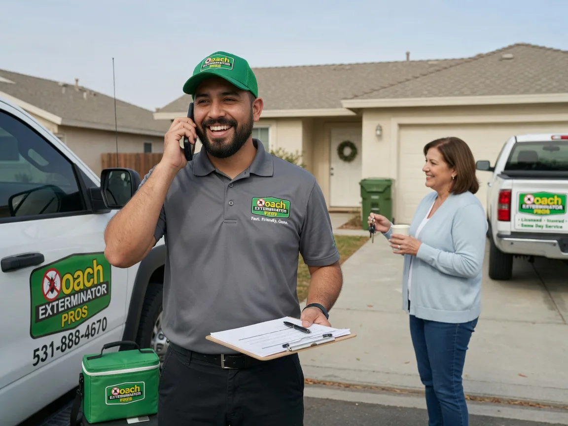 Pest Control Roach Exterminator De Soto, MO FAQs